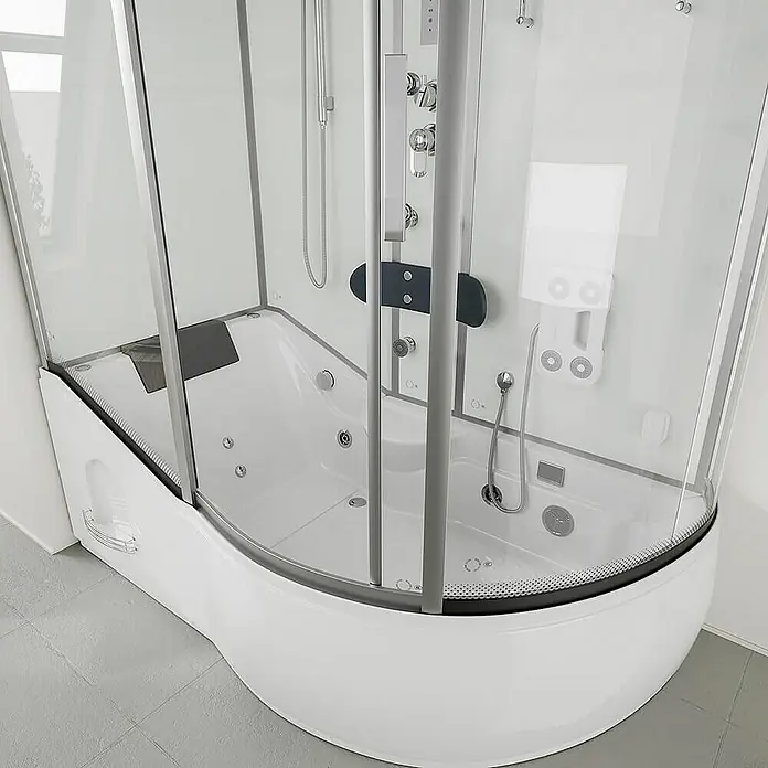 Home Deluxe Komplettdusche ALLIN 4IN1 - Weiß