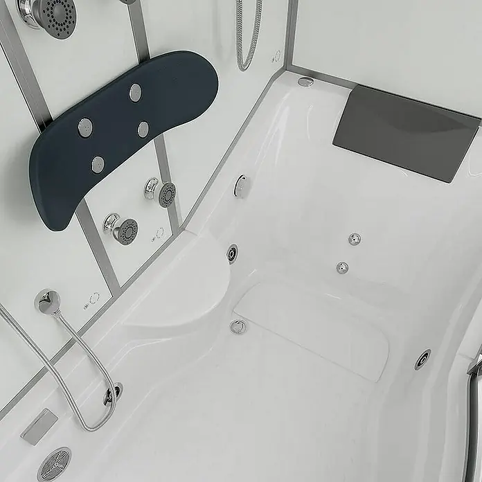 Home Deluxe Komplettdusche ALLIN 4IN1 - Weiß