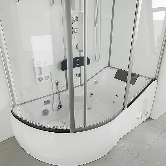 Home Deluxe Komplettdusche ALLIN 4IN1 - Weiß