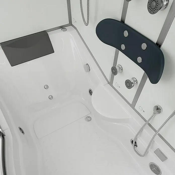 Home Deluxe Komplettdusche ALLIN 4IN1 - Weiß