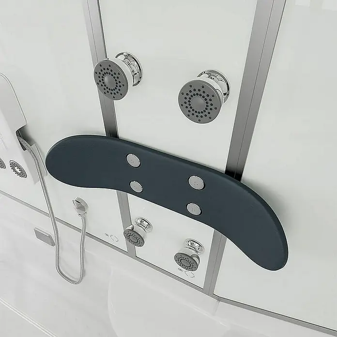 Home Deluxe Komplettdusche ALLIN 2IN1 - Weiß