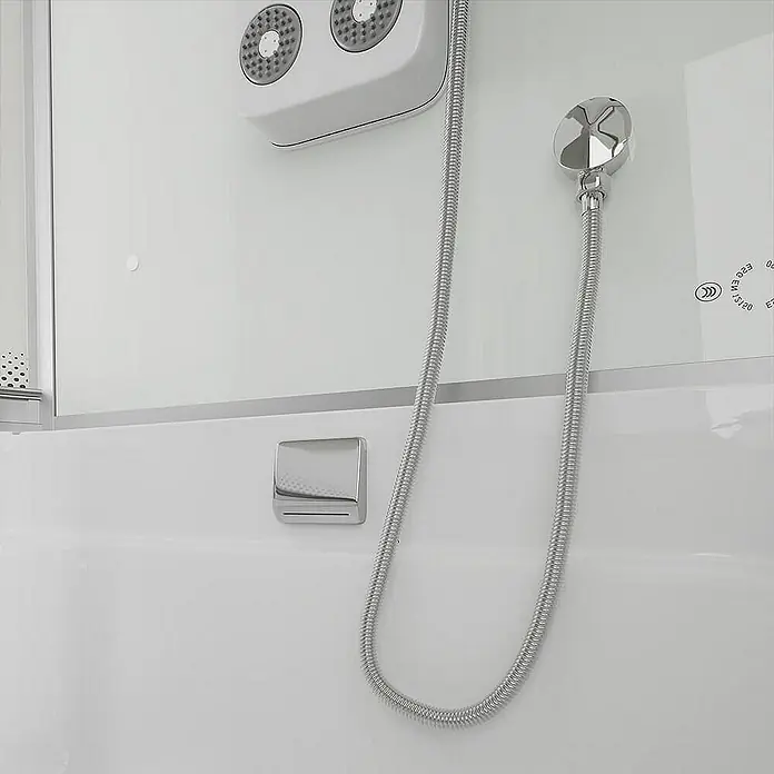 Home Deluxe Komplettdusche ALLIN 2IN1 - Weiß
