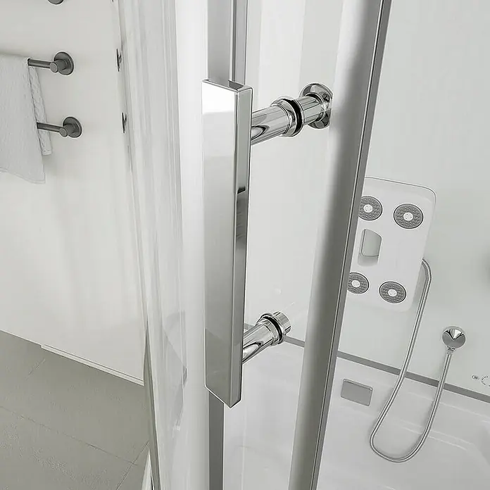Home Deluxe Komplettdusche ALLIN 2IN1 - Weiß
