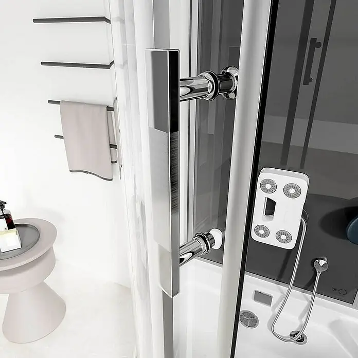 Home Deluxe Komplettdusche ALLIN 4IN1 - Schwarz