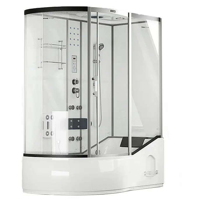 Home Deluxe Komplettdusche ALLIN 2IN1 - Weiß