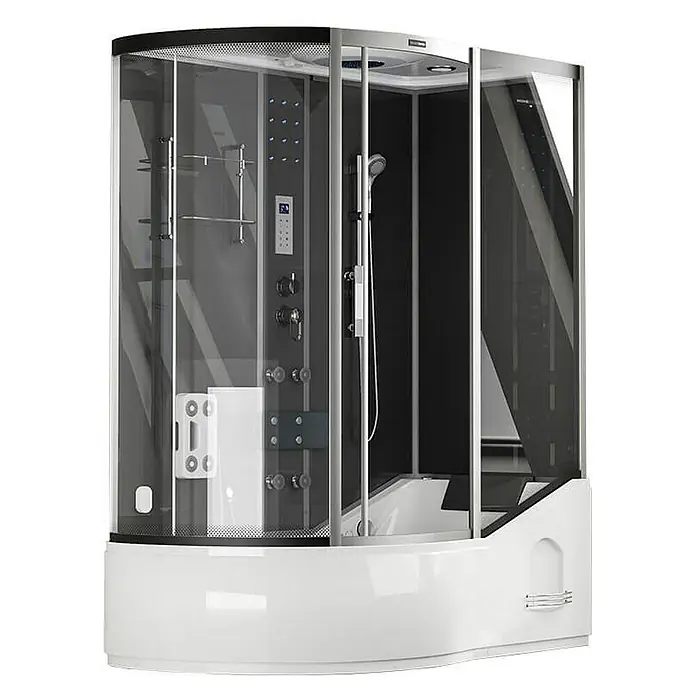Home Deluxe Komplettdusche ALLIN 4IN1 - Schwarz