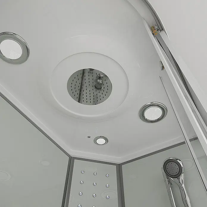 Home Deluxe Komplettdusche WHITE PEARL - Weiß