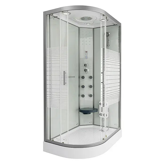 Home Deluxe Komplettdusche WHITE PEARL - Weiß