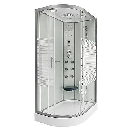 Home Deluxe  Komplettdusche WHITE PEARL