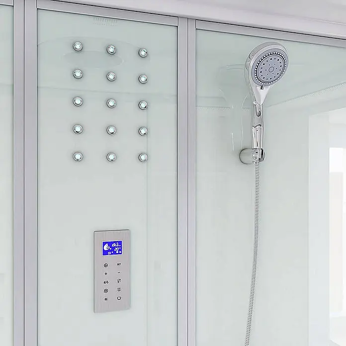 Home Deluxe Komplettdusche DIAMOND - Weiß