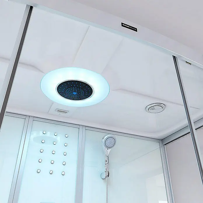 Home Deluxe Komplettdusche DIAMOND - Weiß
