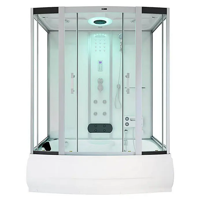 Home Deluxe Komplettdusche DIAMOND - Weiß
