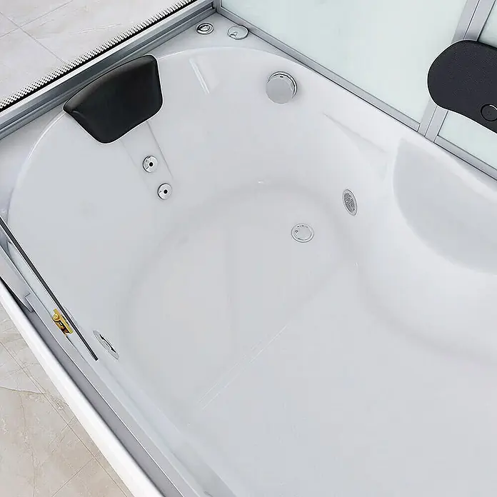 Home Deluxe Komplettdusche DIAMOND - Weiß