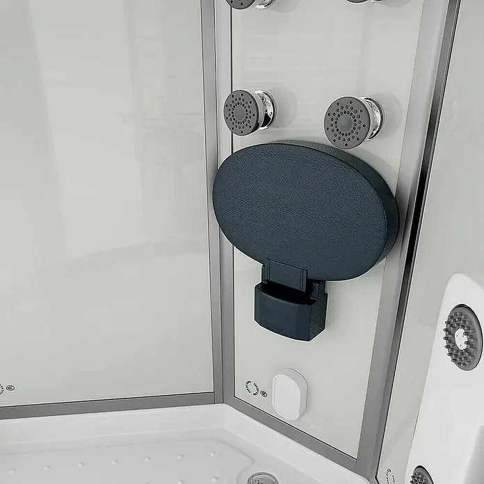 Home Deluxe Komplettdusche WHITE PEARL - Weiß