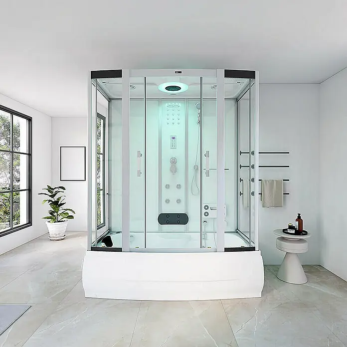 Home Deluxe Komplettdusche DIAMOND - Weiß