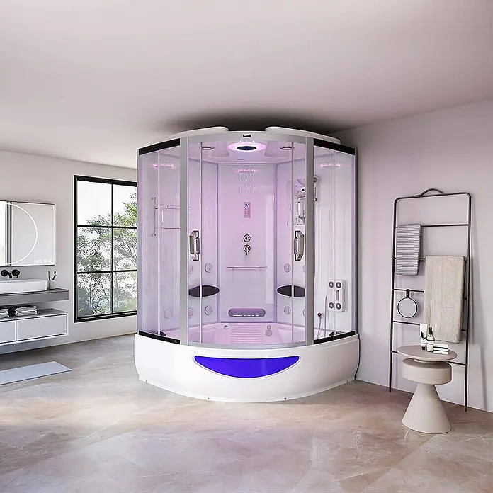 Home Deluxe Komplettdusche EXCLUSIVE - Weiß