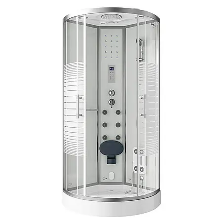 Home Deluxe  Komplettdusche WHITE PEARL
