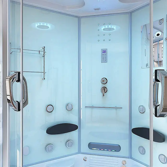 Home Deluxe Komplettdusche EXCLUSIVE - Weiß
