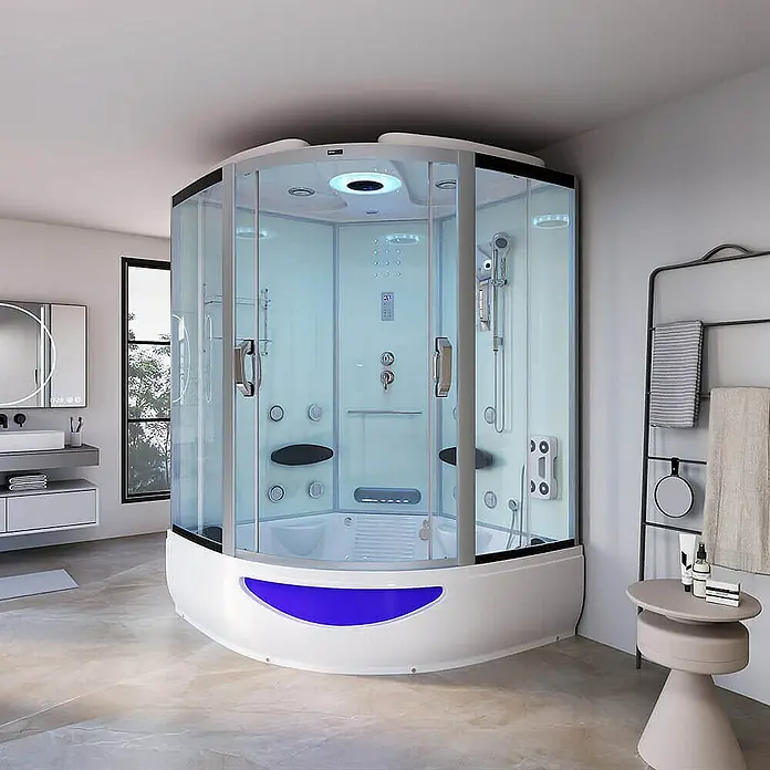 Home Deluxe Komplettdusche EXCLUSIVE - Weiß