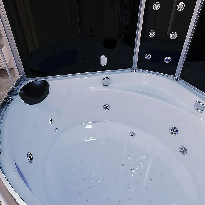 Home Deluxe Komplettdusche EXCLUSIO - Schwarz