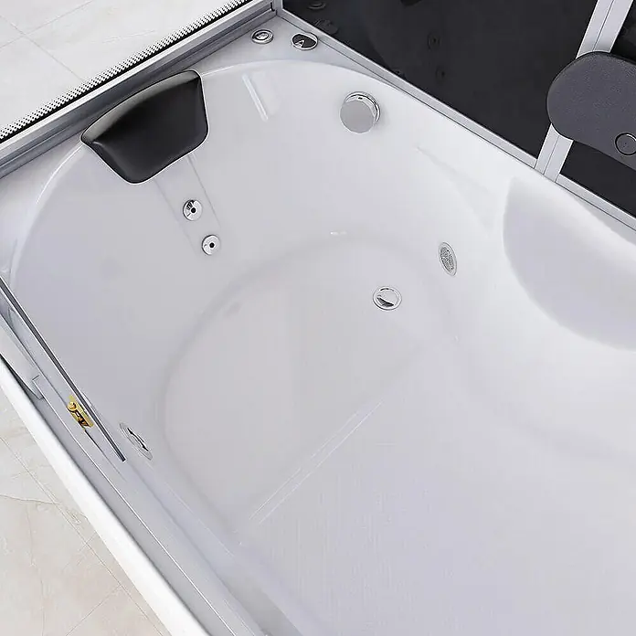 Home Deluxe Komplettdusche DIAMOND - Schwarz