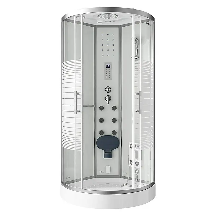 Home Deluxe Komplettdusche WHITE PEARL - Weiß