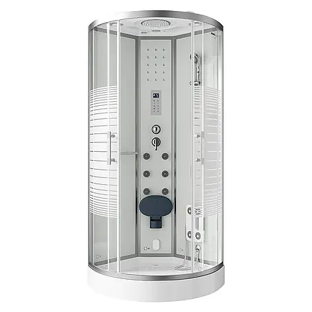 Home Deluxe  Komplettdusche WHITE PEARL