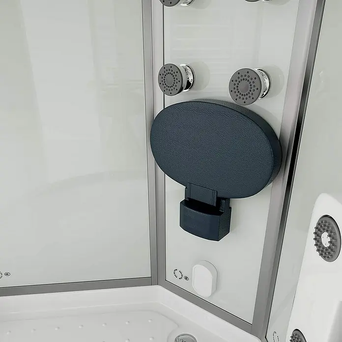 Home Deluxe Komplettdusche WHITE PEARL - Weiß