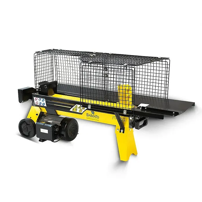 Bamato Holzspalter HO-7E mit Elektroantrieb inkl. Untergestell - 2.200 W, 7.000 kg, Max. Spaltgutlänge: 52 cm