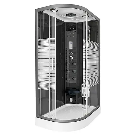 Home Deluxe  Komplettdusche BLACK PEARL