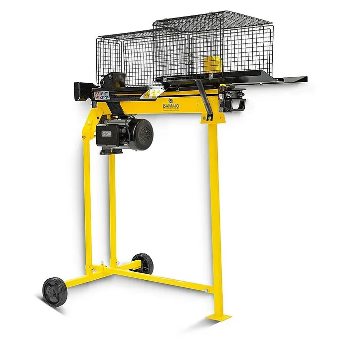 Bamato Holzspalter HO-7E mit Elektroantrieb inkl. Untergestell - 2.200 W, 7.000 kg, Max. Spaltgutlänge: 52 cm