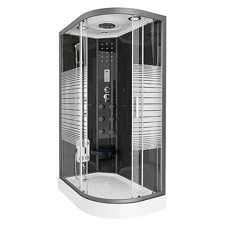 Home Deluxe  Komplettdusche BLACK PEARL
