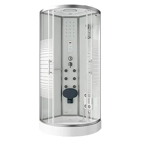 Home Deluxe  Komplettdusche WHITE PEARL