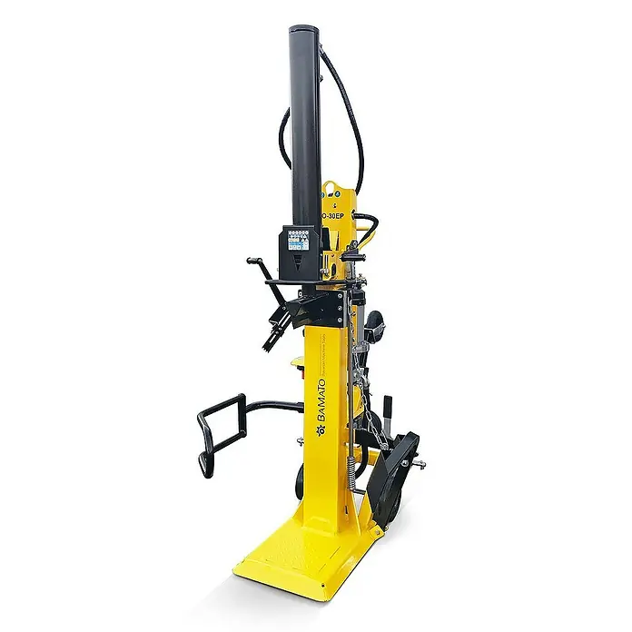 Bamato Holzspalter HO-30EPmit Elektro- und Zapfwellenantrieb - 5.500 W, 30.000 kg, Max. Spaltgutlänge: 110 cm