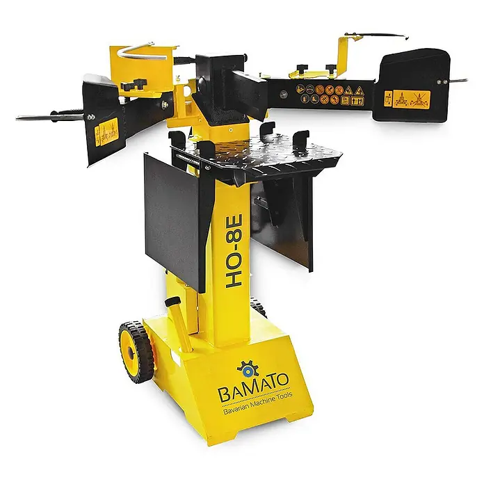 Bamato Holzspalter HO-8E - 3.500 W, 8.000 kg, Max. Spaltgutlänge: 55 cm