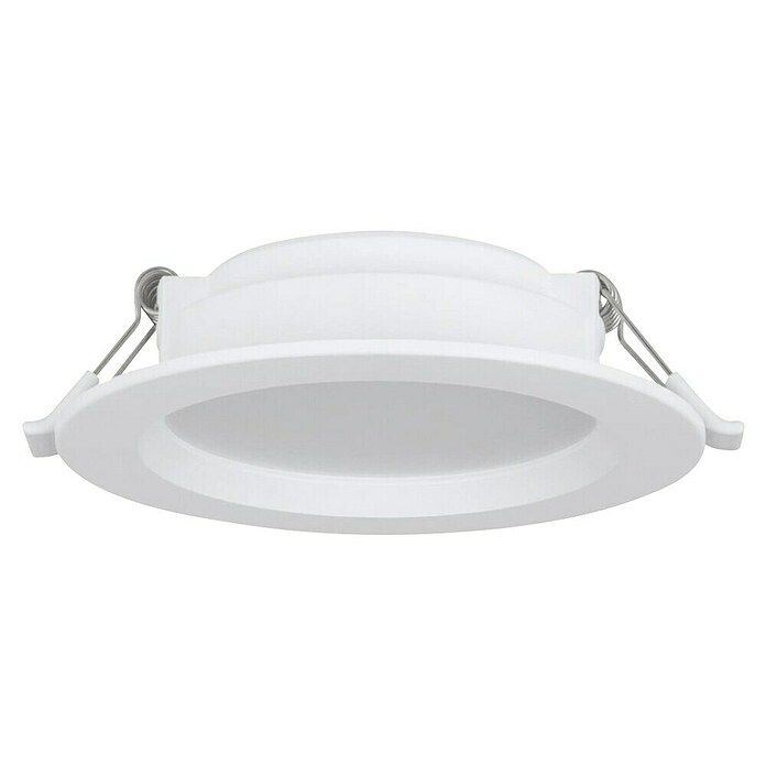 Eglo LED okrogla vgradna svetilka Idun-E  (6 W, Ø x V: 11,7 x 3,1 cm, Bela, Bela, Toplo bela) | Vgradni žarometi | Reflektorji in žarometi | Svetila | Elektro in svetila | Izdelki | BAUHAUS