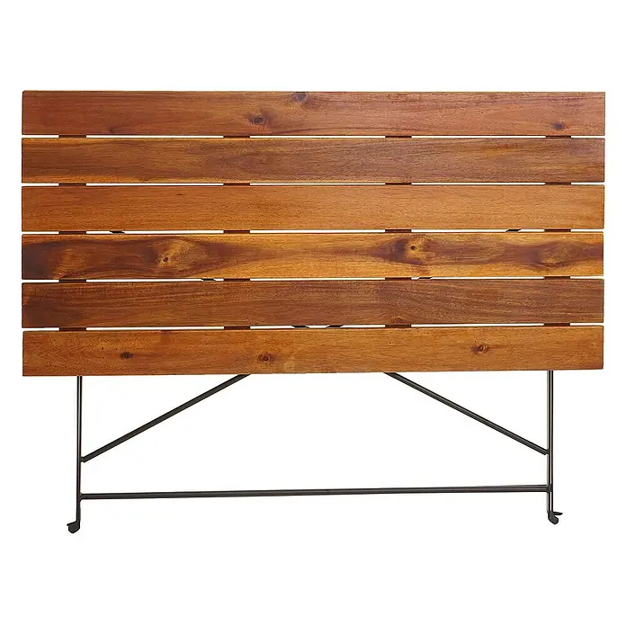 Chefgastro Gartentisch Biergartentisch - Rechteckig, Braun