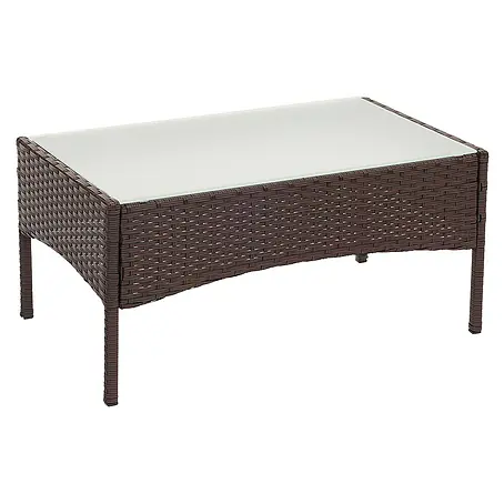 Proregal  Gartentisch Andi aus Poly-Rattan