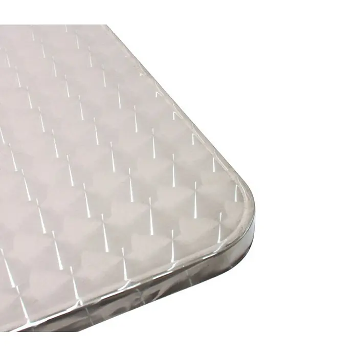 Chefgastro Gartentisch 10er-Set Alu-Bistrotisch - Rechteckig, Silber