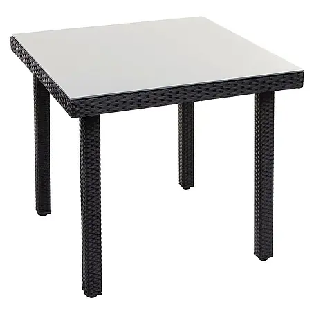 Proregal  Gartentisch Mattis aus Poly-Rattan