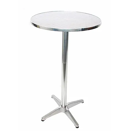 Chefgastro  Gartentisch 10er-Set Alu-Stehtisch