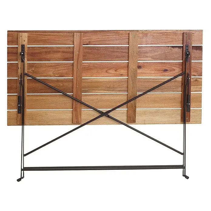 Chefgastro Gartentisch Biergartentisch - Rechteckig, Naturfarben