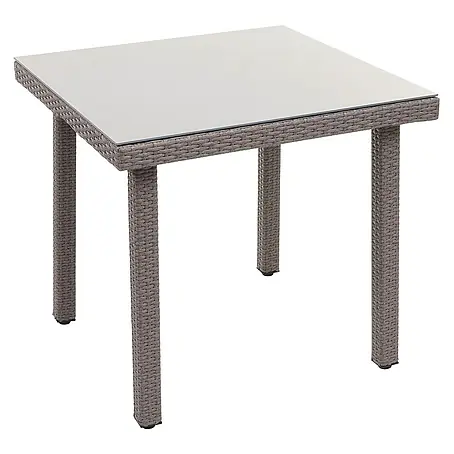 Proregal  Gartentisch Mattis aus Poly-Rattan