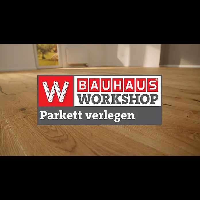 Fertigparkett - Eiche Weiß, 1.900 x 190 x 14 mm, Landhausdiele - Fertigparkett verlegen und verkleben [Anleitung] | BAUHAUS Workshop