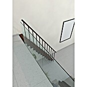 Minka Stepenice s prilagodljivom visinom i dubinom gazišta Joker  (Širina: 70 cm, Crna, Boja gazišta: Orah, Visina kata: 302,9 cm) | BAUHAUS