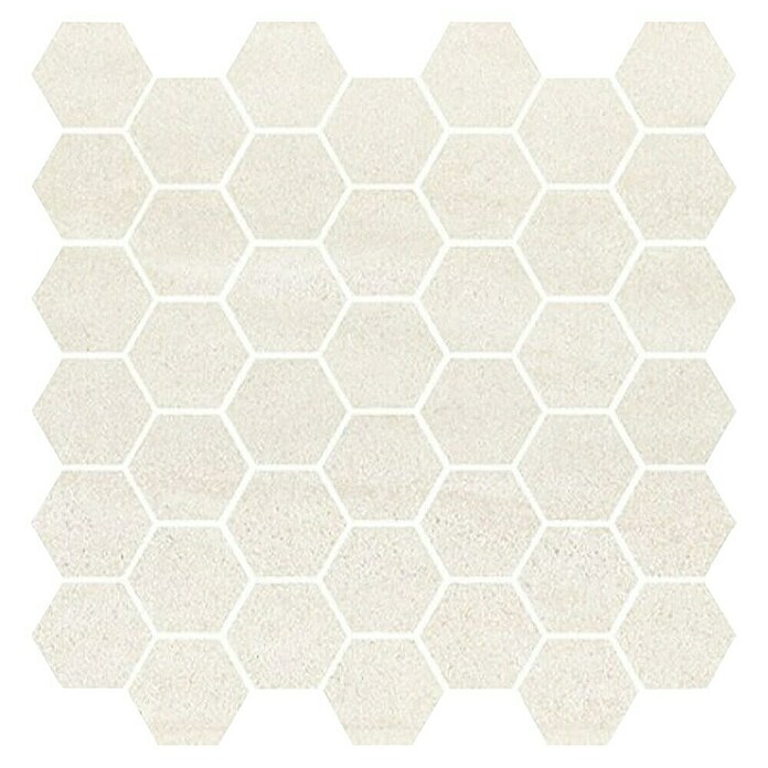 Cersanit Mozaična ploščica Bantu  (29,7 x 29 cm, Cream Heksagon, Sijaj) | 4333 - Keramikmosaik | EAFJ - Mosaike | EAF - Fliesen | EA - Fliesen | E - Fliesen | BAUHAUS