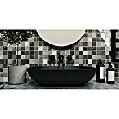 Mozaik pločica Quadrat Crystal XCM 8RK39  (30 x 30 cm, Siva-plava-bijela, Sjaj) | BAUHAUS