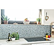 Mozaik pločica Quadrat Crystal Struktur XCM CB07  (30 x 30 cm, Crno-plave boje, Sjaj) | BAUHAUS