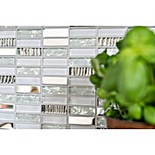 Mozaik pločica Crystal Mix XCM SM28  (29,8 x 30,4 cm, Bijele boje, Sjaj) | BAUHAUS