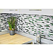 Mozaik pločica Verbund Crystal Mix XCM MV608  (29 x 30 cm, Sivo/Zelena) | BAUHAUS